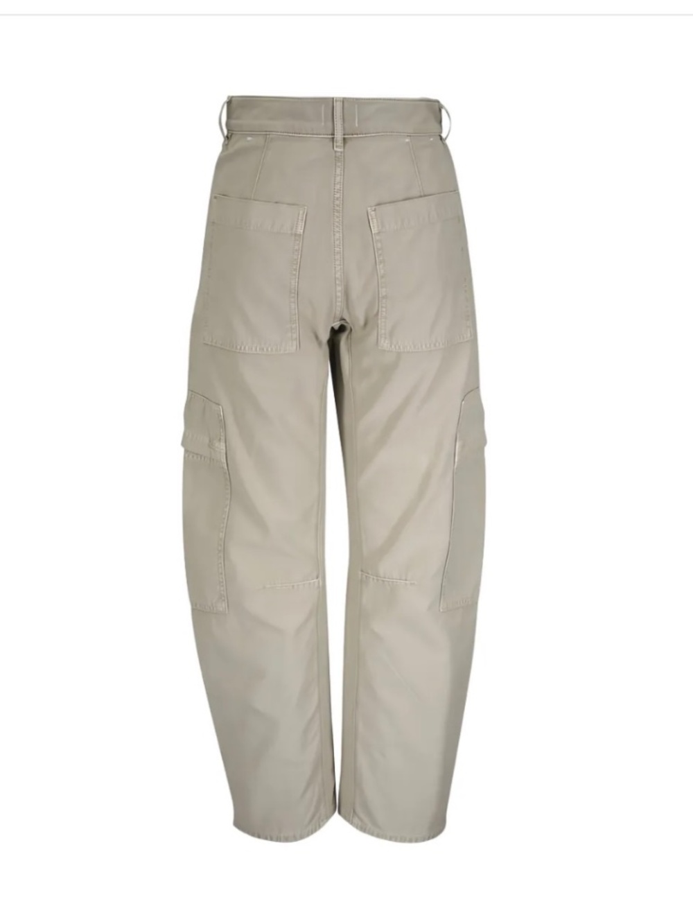 Citizens of Humanity Marcelle Cargo Pants 26 Utility Wide Leg Sage Khaki - Picture 3 of 9